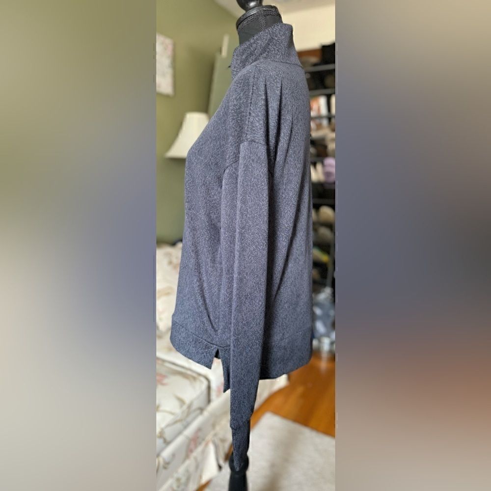 MONDETTA NWT black cold gear 1/4 zip long sleeve top - Picture 2 of 10